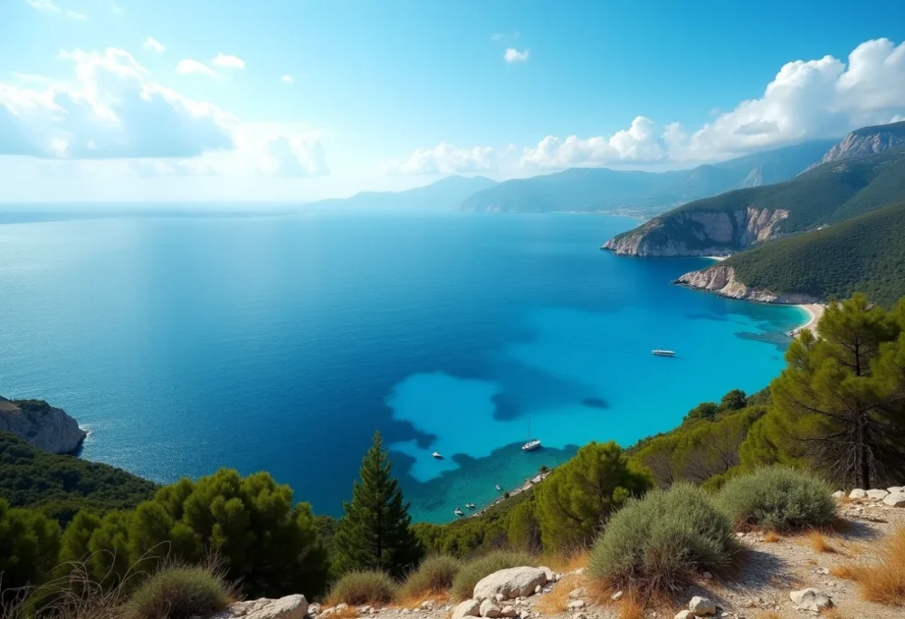 La distance entre Corse et le Continent
